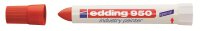 Edding 950 Industrie Pastenmarker Rot