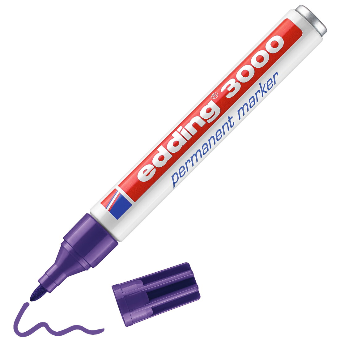 Edding 3000 Permanentmarker Violett