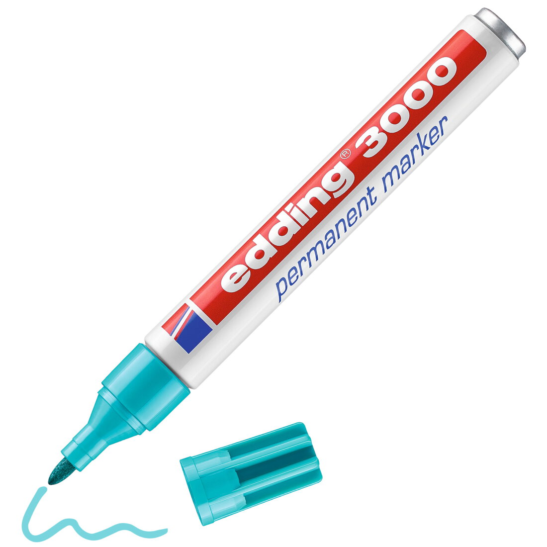 Edding 3000 Permanent Marker Turquoise