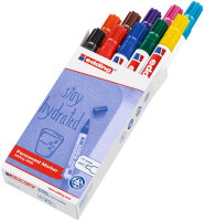 Edding 3000 Permanent Marker Set of 10 assorted Basic