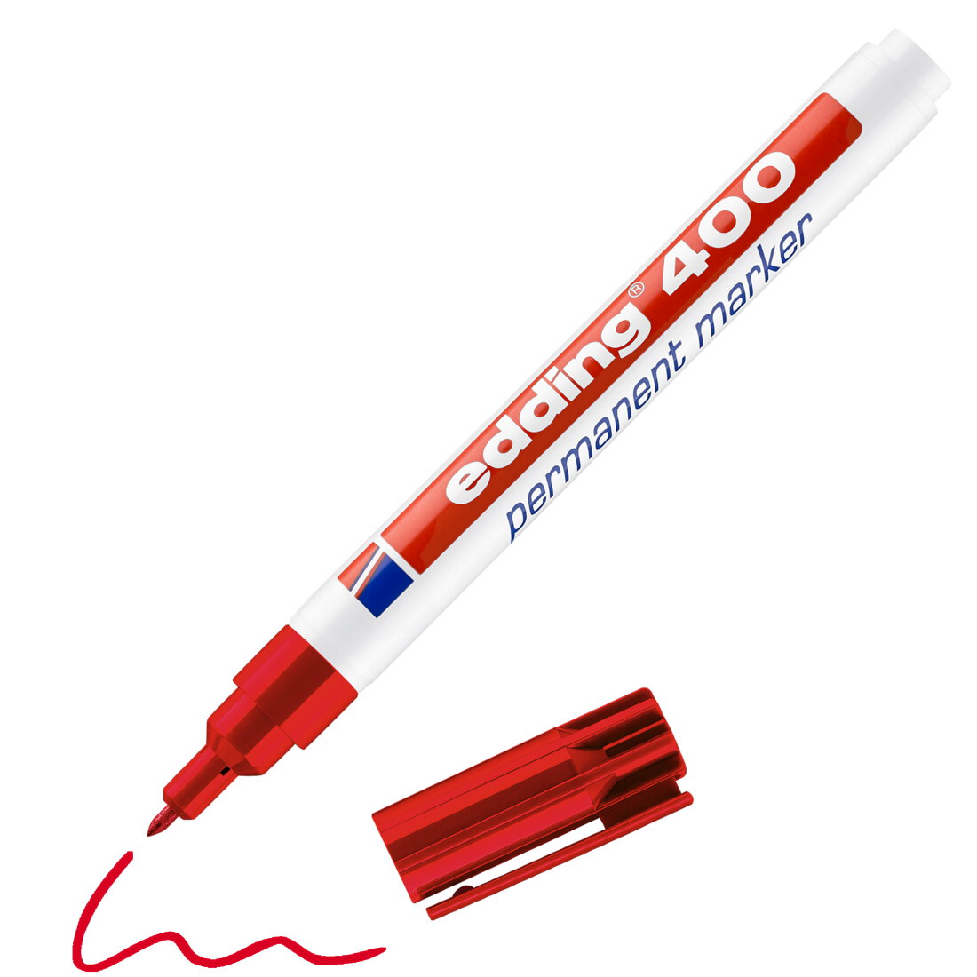 Edding 400 Permanent Marker Red