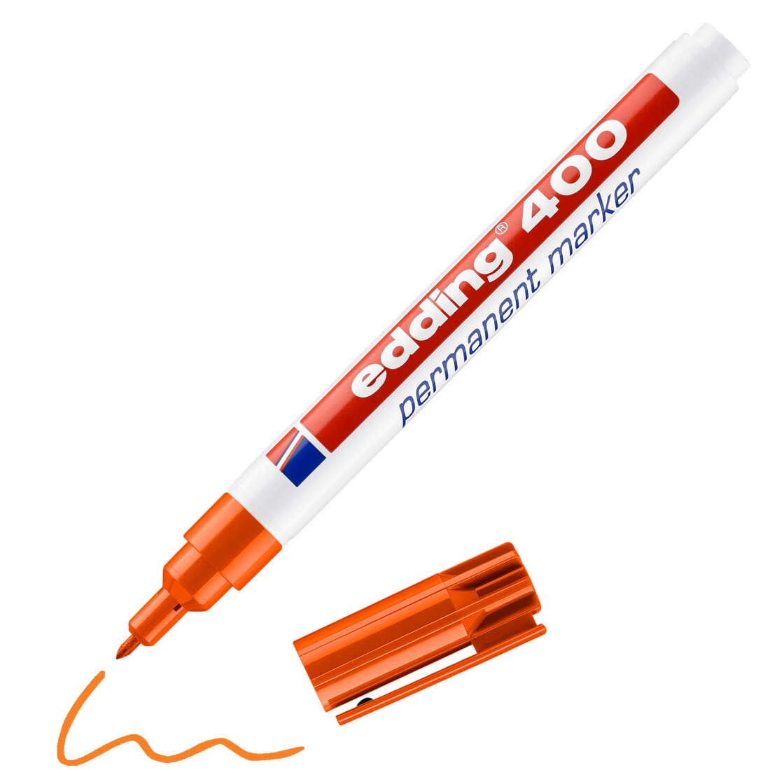 Edding 400 Permanentmarker Orange