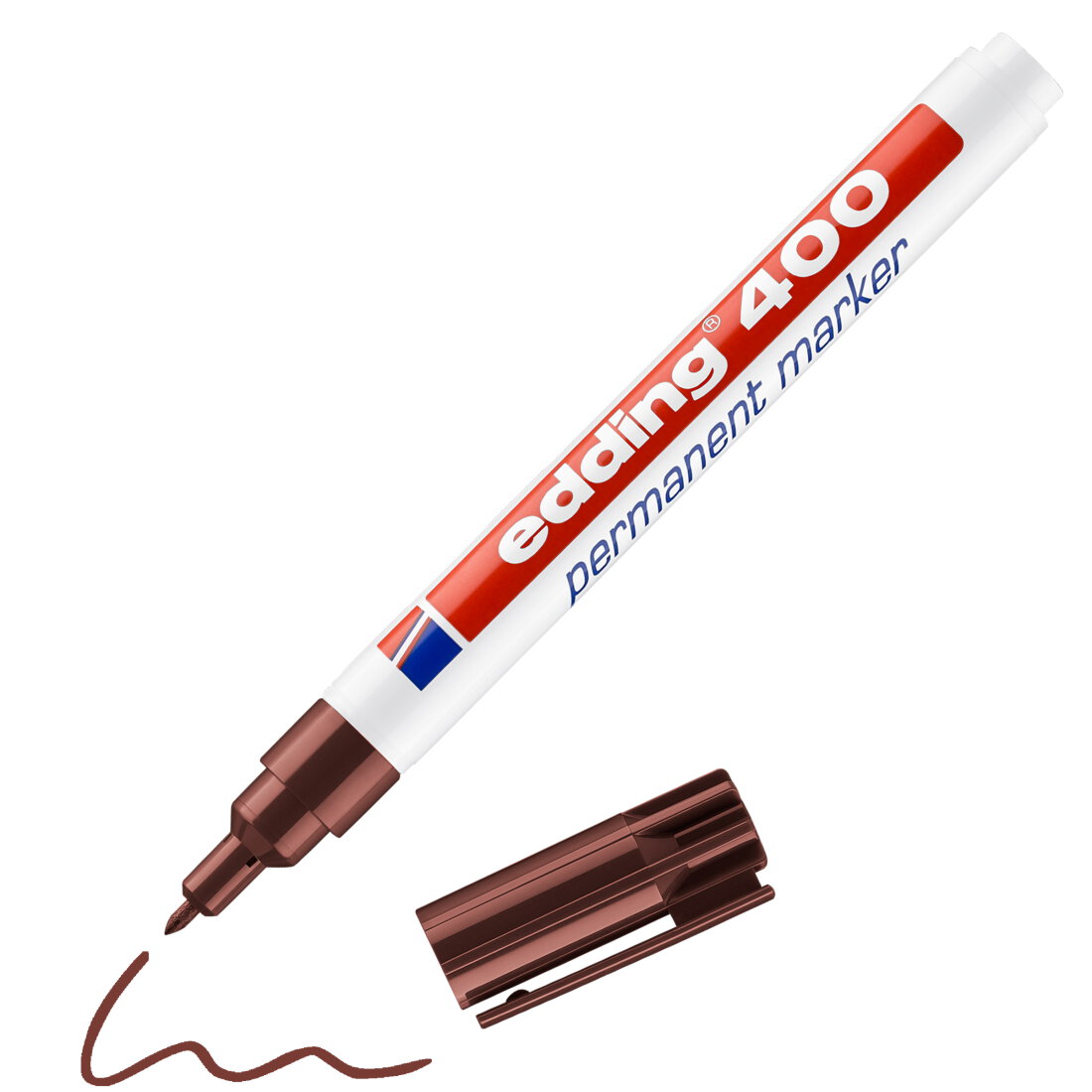 Edding 400 Permanent Marker Brown