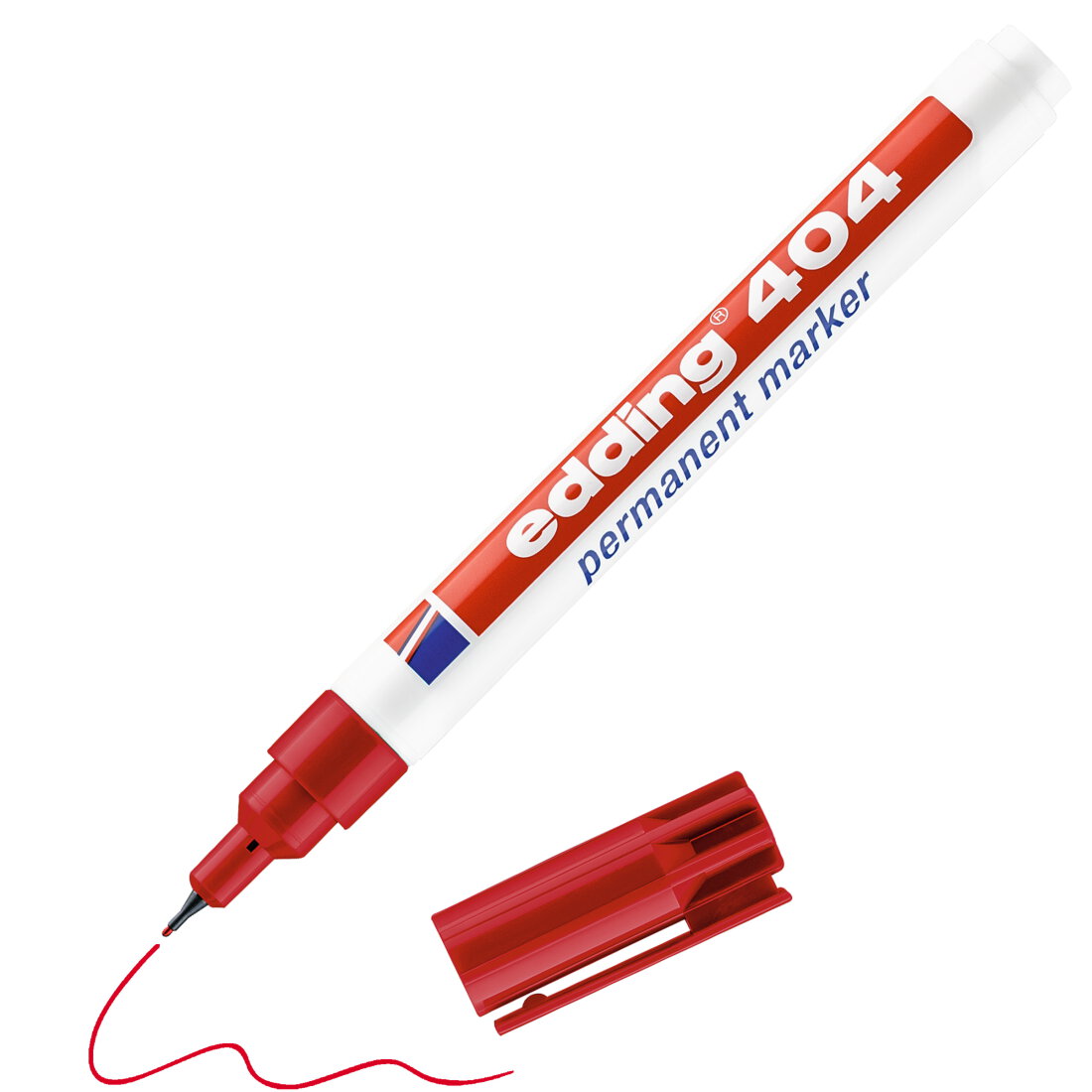 Edding 404 Permanent Marker Red