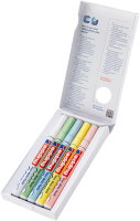 Edding 751 Gloss Paint Marker Set - Pastel Colors, Set of 5