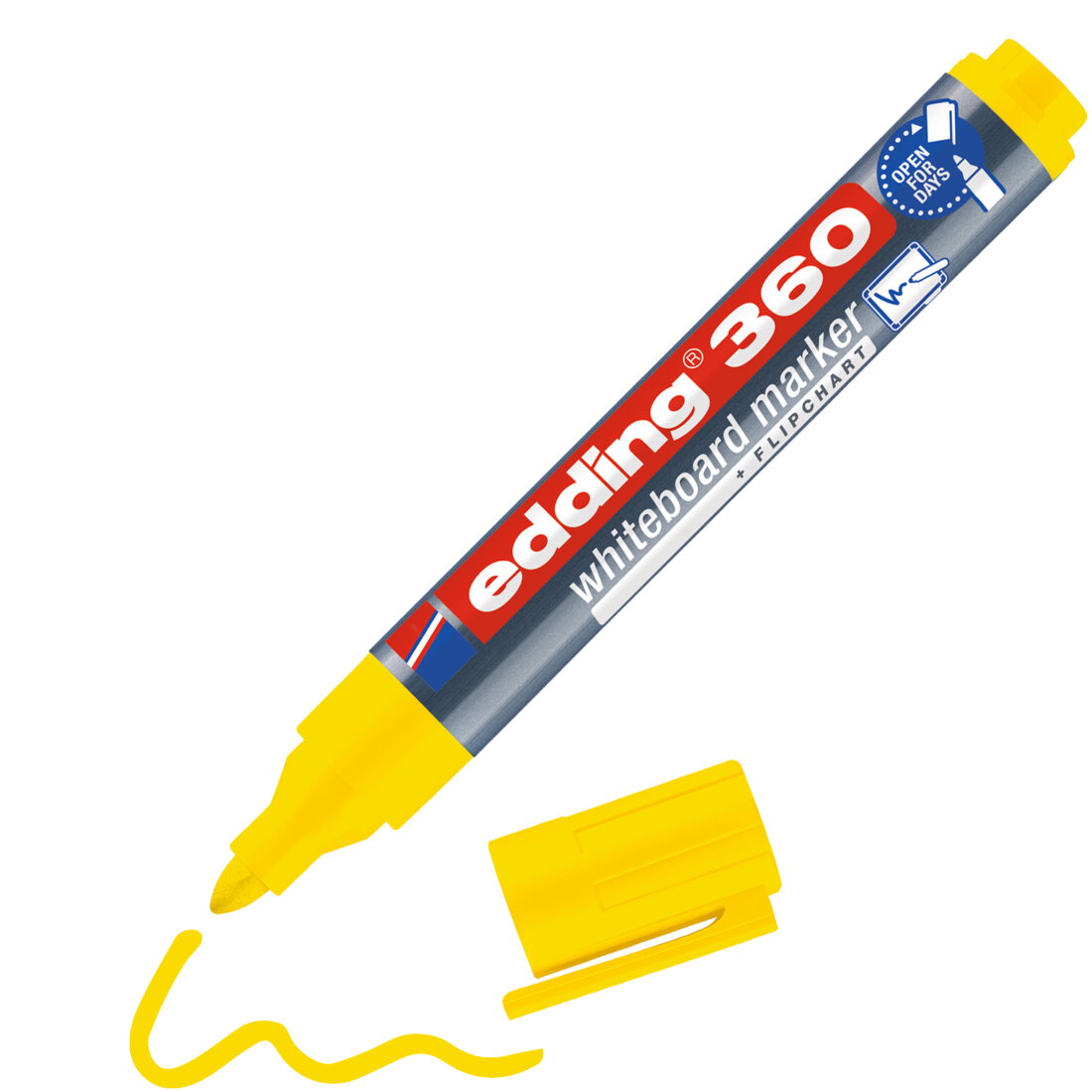 Edding 360 Whiteboard Marker Yellow