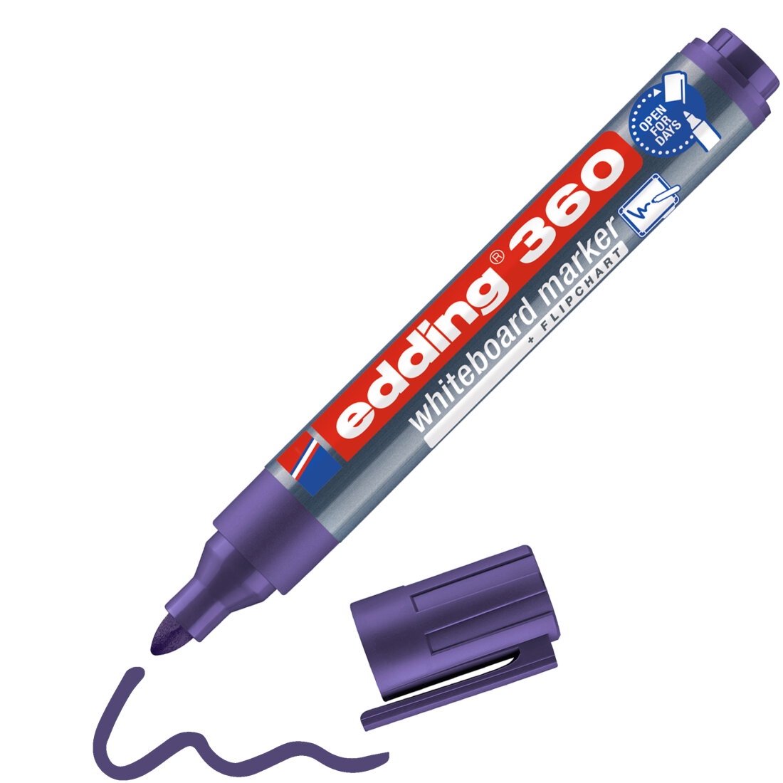 Edding 360 Whiteboard Marker Violet