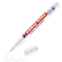 Edding 4095 chalk marker White