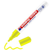 Edding 4095 chalk marker Neon yellow