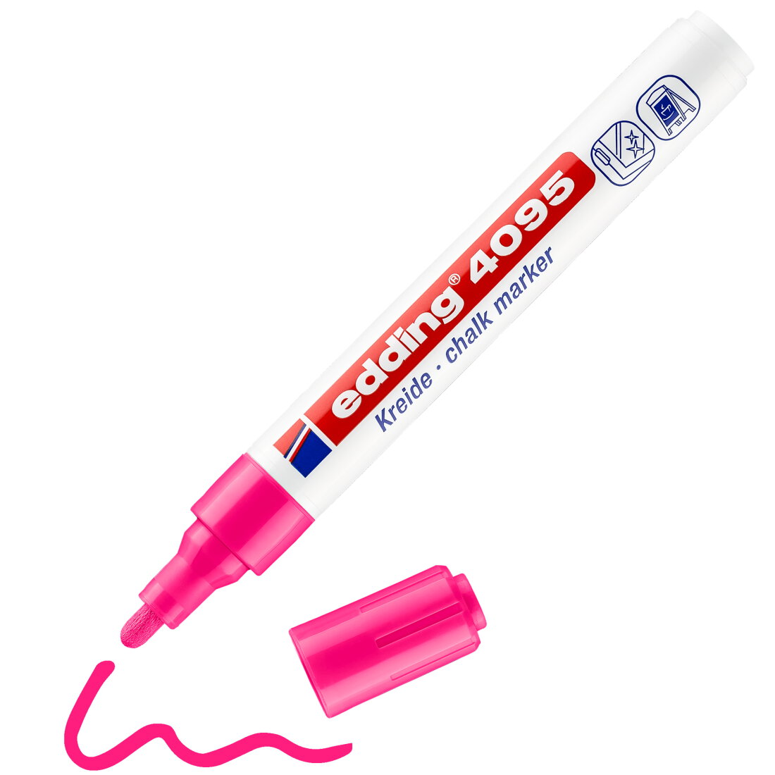 Edding 4095 chalk marker Neon pink