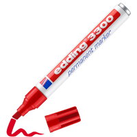 Edding 3300 Permanent Marker Red