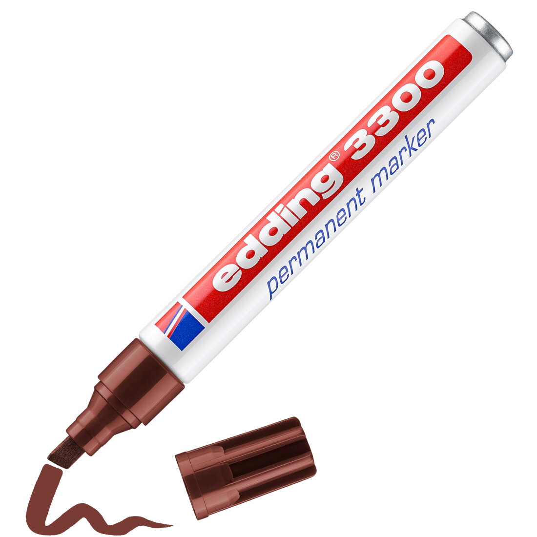 Edding 3300 Permanent Marker Brown