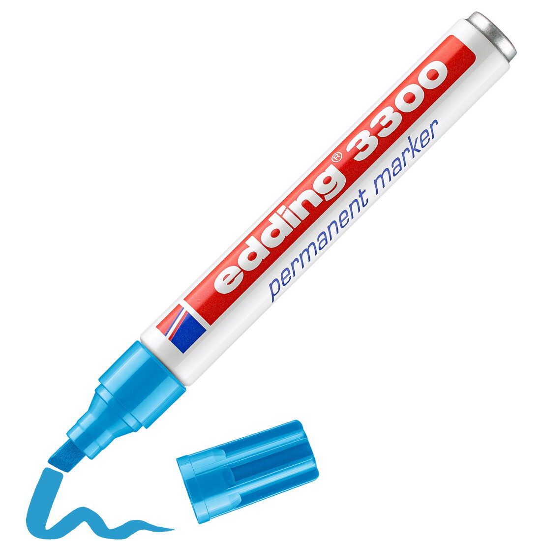 Edding 3300 Permanentmarker Hellblau