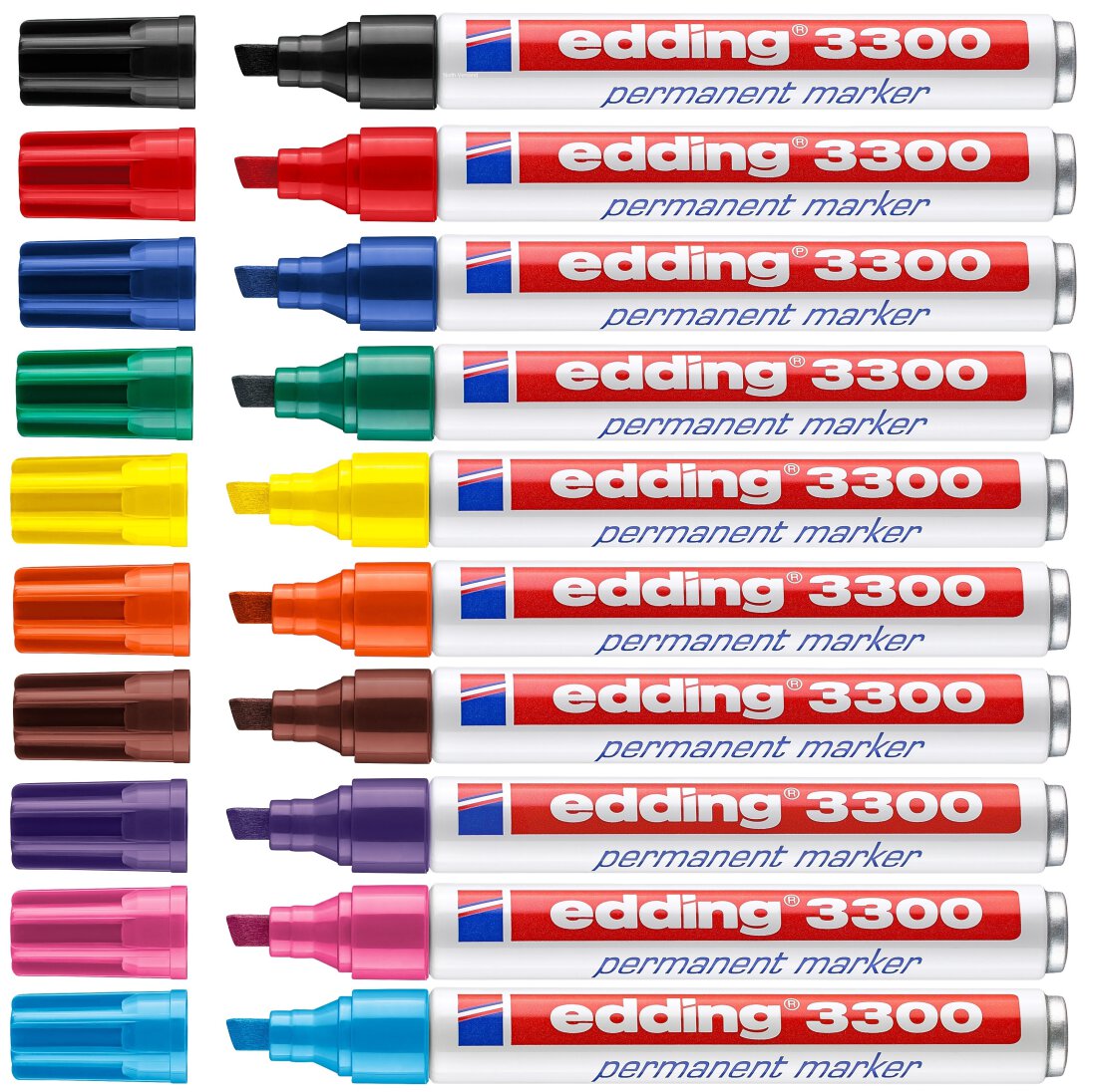 Edding 3300 Permanenmarker 10er Set