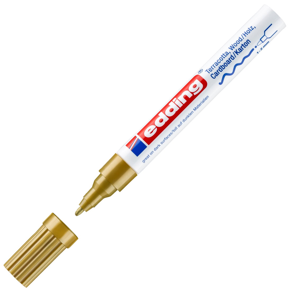 Edding 4040 Matt Paint Marker Gold