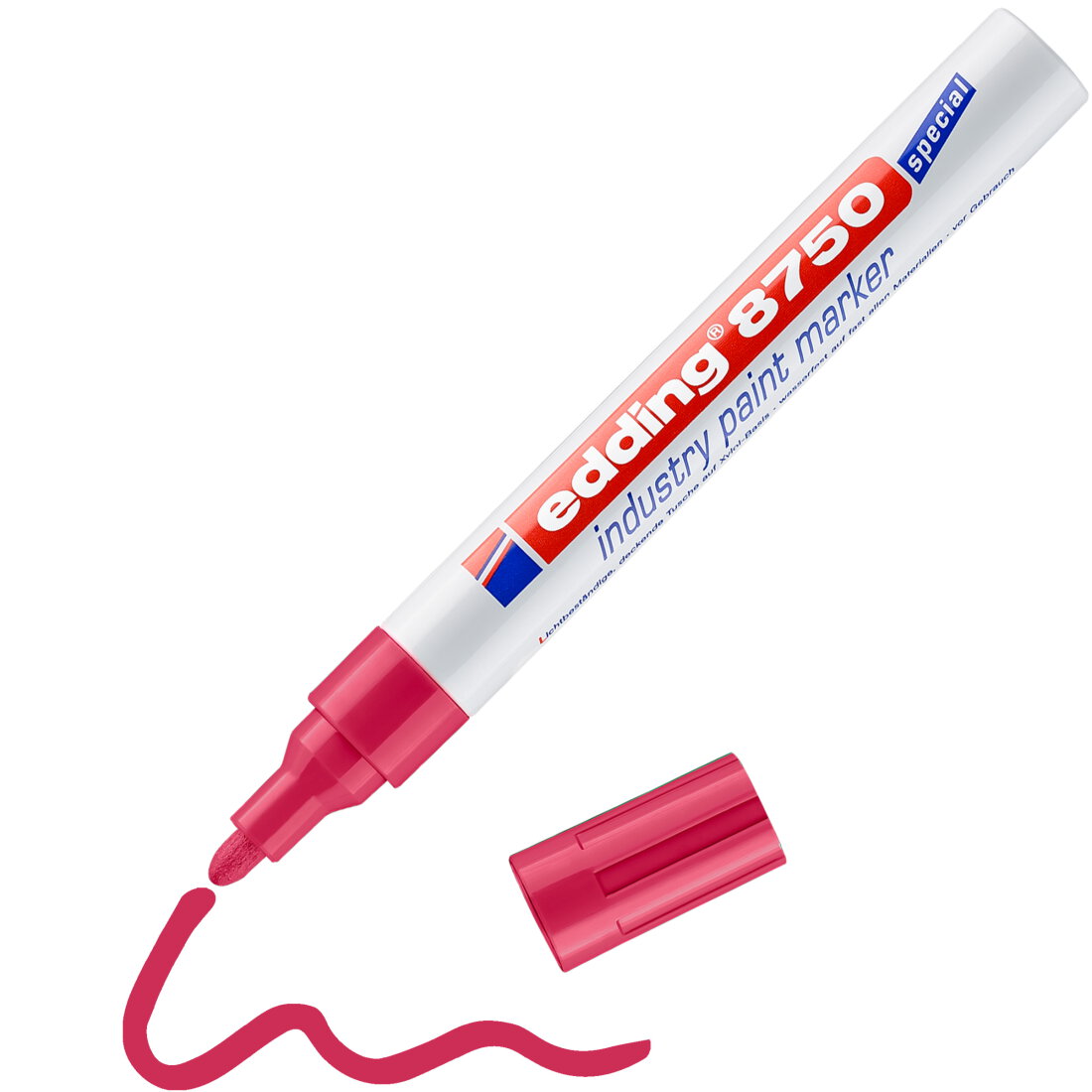 Edding 8750 Industry Paint Marker Red