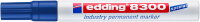 Edding 8300 Industry Permanent Marker Blue