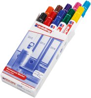 Edding 3000 Permanent Marker Set of 10 assorted Basic