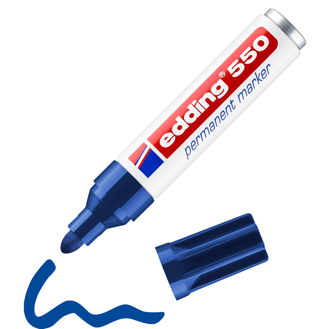 Edding 550 Permanentmarker Blau