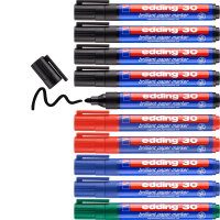 Edding 30 Brilliant-Papiermarker 10er Set