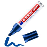 Edding 500 Permanentmarker Blau