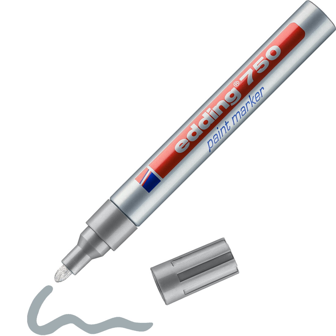 Edding 750 Paint Marker Silver