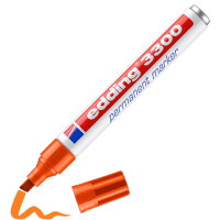 Edding 3300 Permanentmarker Orange, 10 Stück