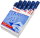 Edding 550 Permanent Marker Blue, 10 pieces