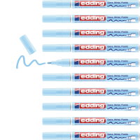 Edding 751 Gloss Paint Marker - Pastel blue, Pack of 10