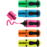 Edding 7 mini highlighter neon colors set of 5