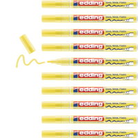 Edding 751 Gloss Paint Marker - Pastel yellow, Pack of 10