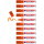 Edding 500 Permanentmarker Orange, 10 Stück