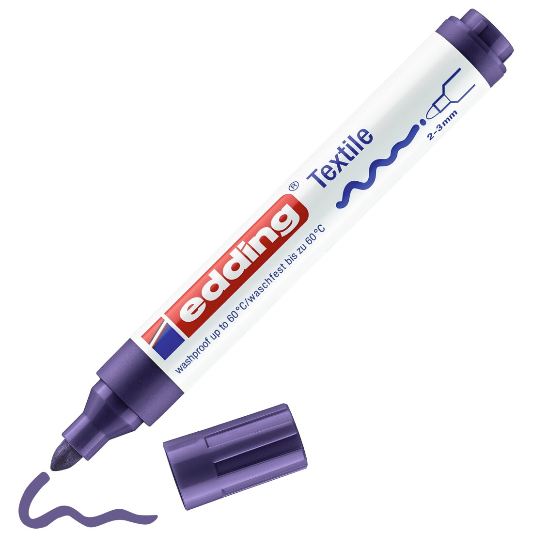 Edding 4500 Textile Marker Violet