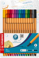 STABILO Point 88 Fineliner - Set of 15