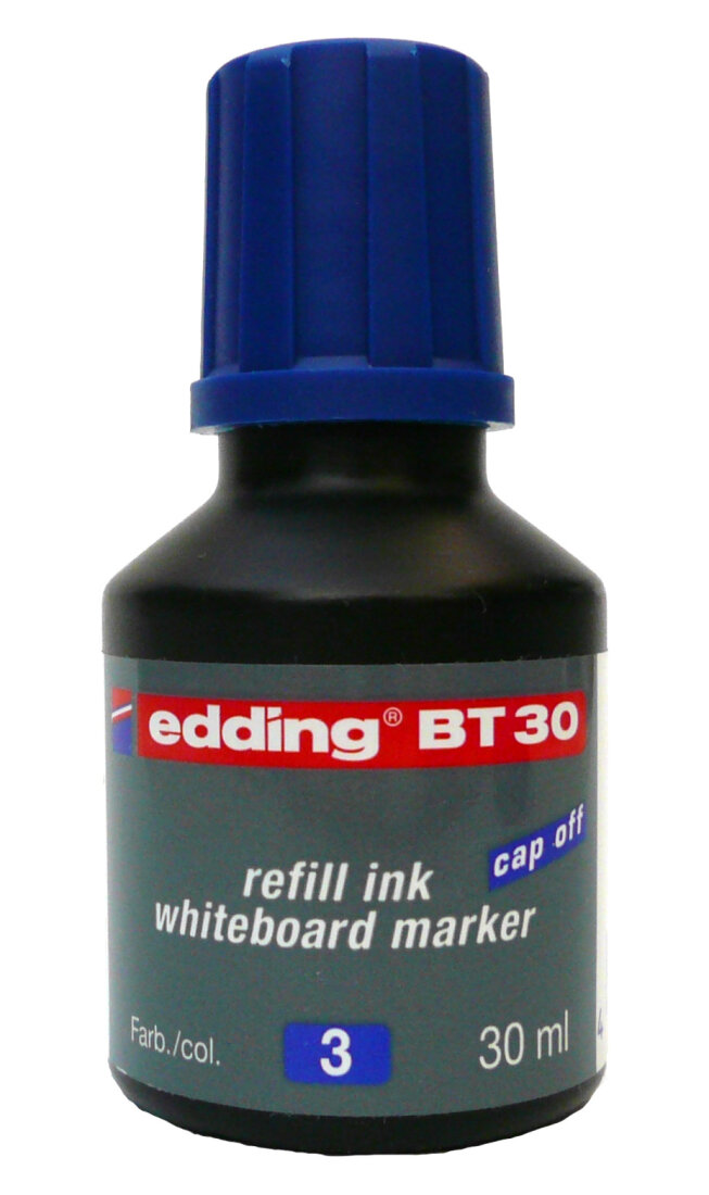 Edding BT30 Nachfülltusche Blau